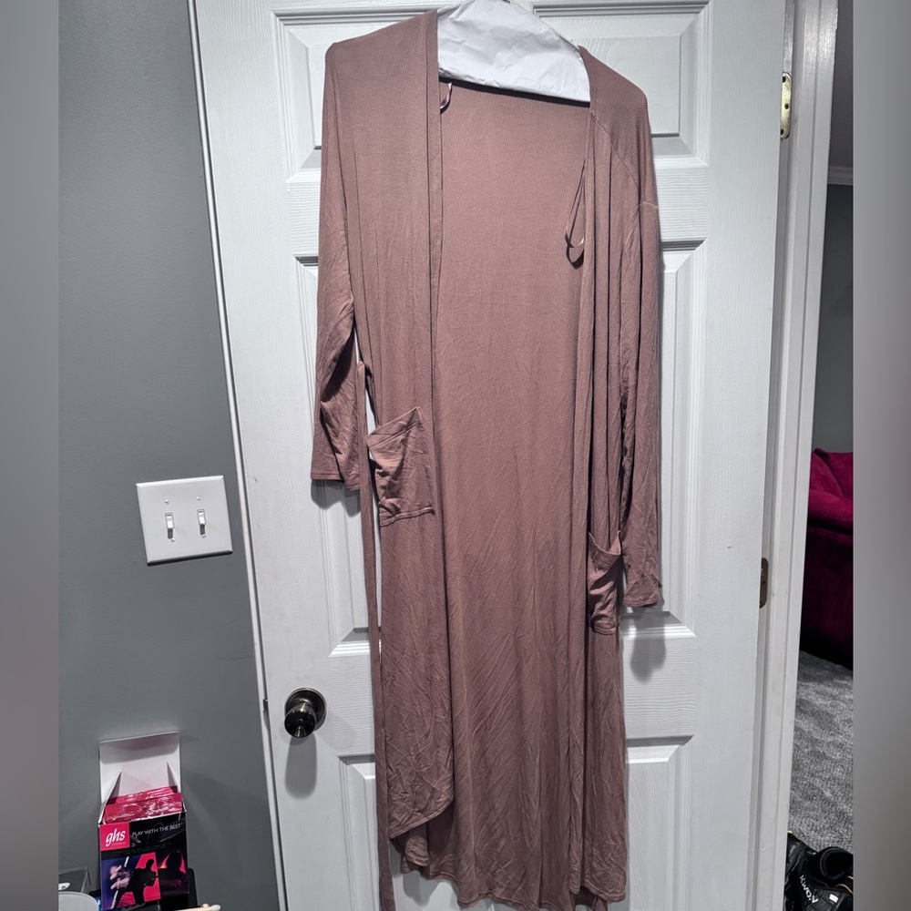 Nordstrom belted Duster with pockets NWOT